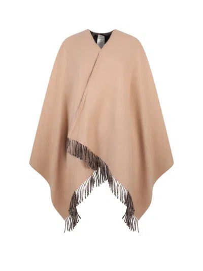 Fendi Cape In Beige