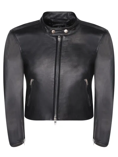 Balenciaga Zippered Black Jacket