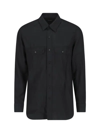 Tom Ford Shirt In Black