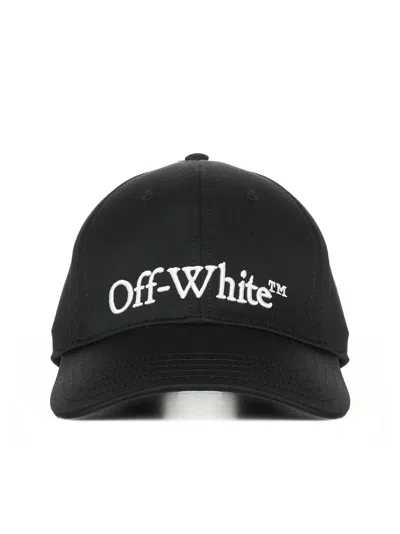 Off-white Hat In Black White
