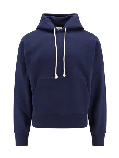 Saint Laurent Sweatshirt In Blue