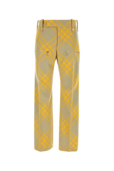 Burberry Chered Zip Detailed Trousers In Default Title