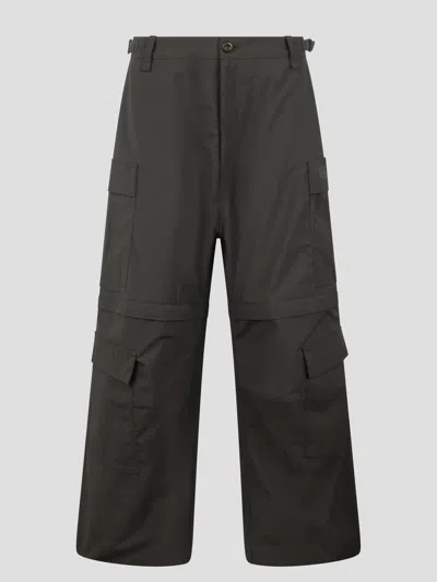 Balenciaga Unity Sports Icon Light Cargo Pants In Green