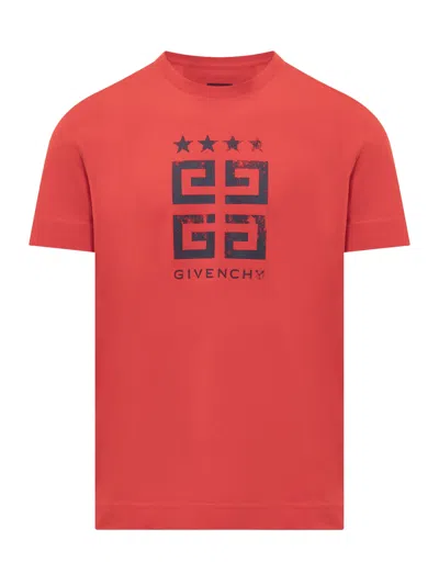 Givenchy T-shirt In Red