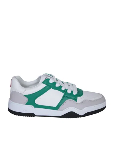 Dsquared2 Spiker White/grey/green Sneakers