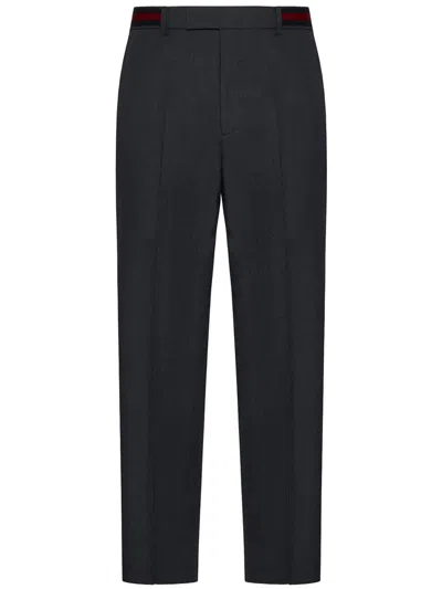 Gucci Trousers Clothing In Grey