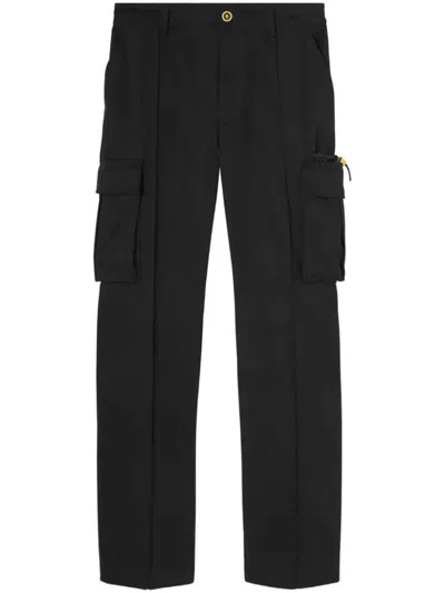 Versace Informal Trouser Clothing In Black