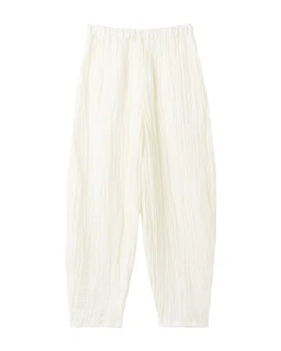 By Malene Birger Mikele Organic Linen Trousers In White