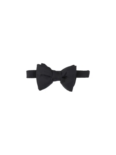 Tom Ford Bow Tie In Black