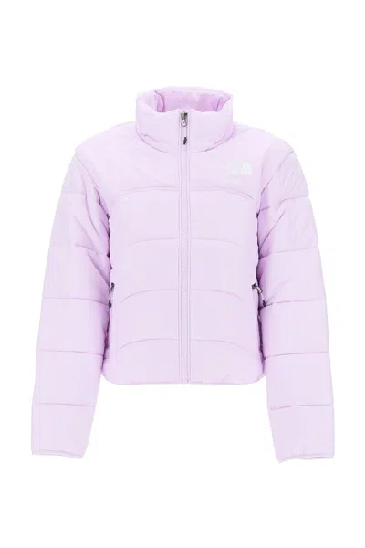 The North Face 'elements' Short Puffer Jacket In Purple