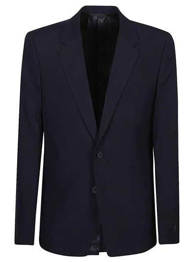 Givenchy Slim-fit Buttoned Jacket In Navy