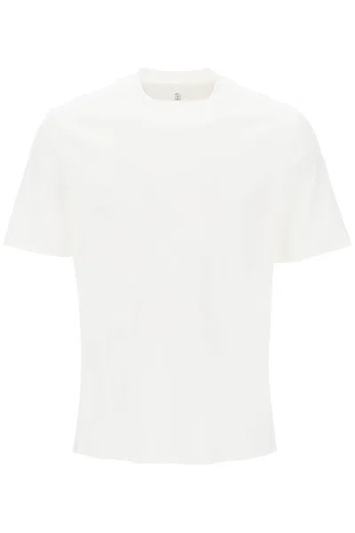 Brunello Cucinelli T-shirt  Woman In Off White (white)