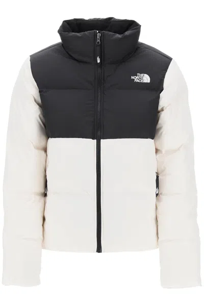 The North Face Saikuru Cropped Jacket In Cream Exclusive To Asos-white