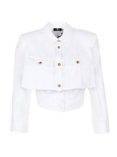 Elisabetta Franchi Shirts In White