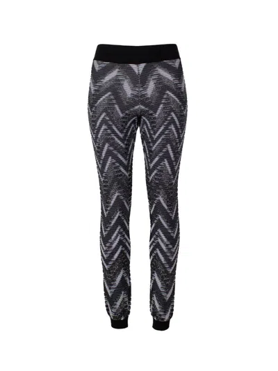 Missoni Zigzag Pattern Track Trousers In Print