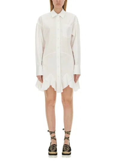 Stella Mccartney Shirt Dress In White