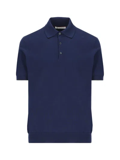Brunello Cucinelli Knitted Polo Shirt  In Default Title