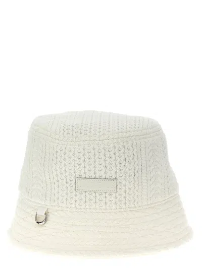Jacquemus Le Bob Belo Bucket Hat In White