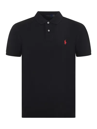 Polo Ralph Lauren Short-sleeved In Polo Black