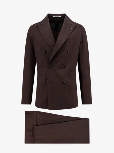 Tagliatore Suit In Brown
