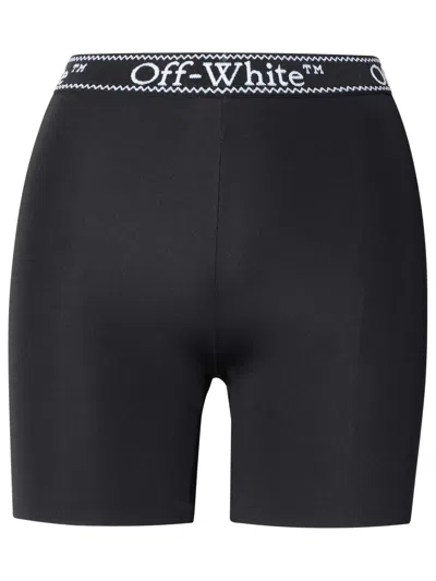 Off-white Shorts Logo Band In Black