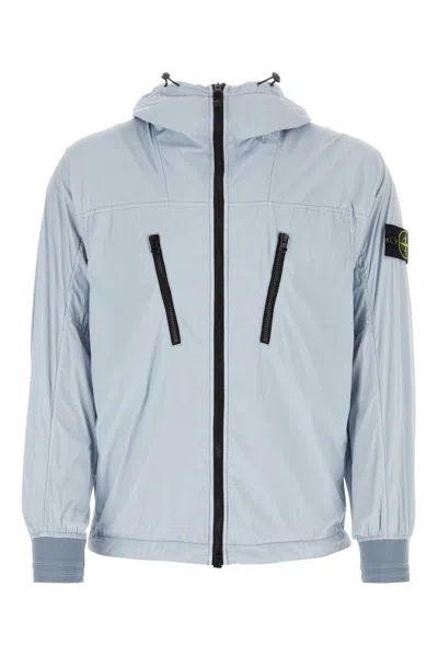 Stone Island Foldable Zip-up Jacket In Multicolor