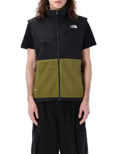 The North Face Denali Waistcoat In Olive
