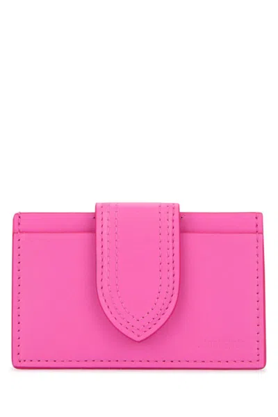 Jacquemus Wallets In Neonpink