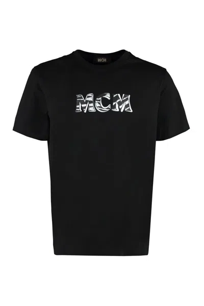 Mcm Collection T-shirt In Black