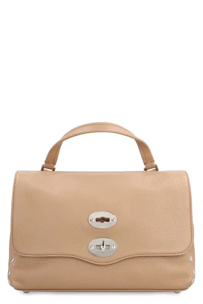 Zanellato Postina S Leather Handbag In Brown