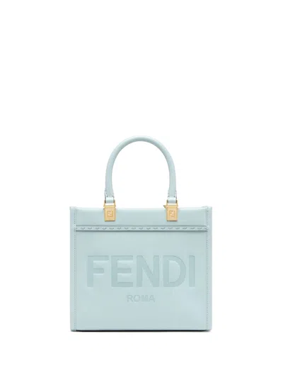 Fendi Women Sunshine Small Shopper Bag In Anice+os