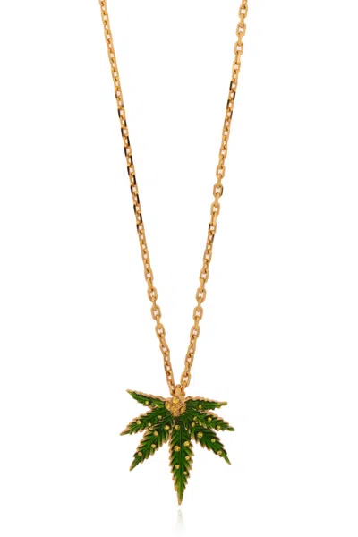Dsquared2 Brass Necklace In Gold