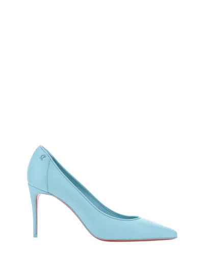Christian Louboutin Sporty Kate Pumps In Mineral/lin Mineral