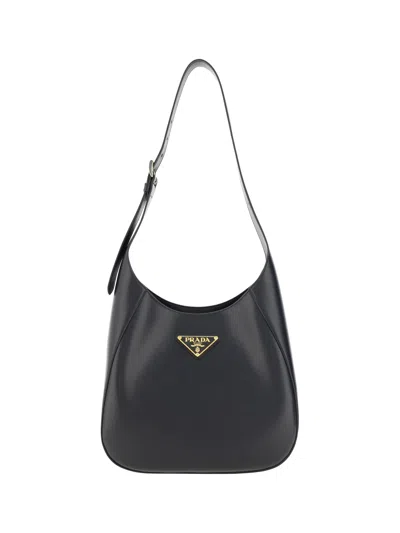 Prada Shoulder Bag In Nero