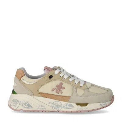 Premiata Mased 6257g Trainer In Beige