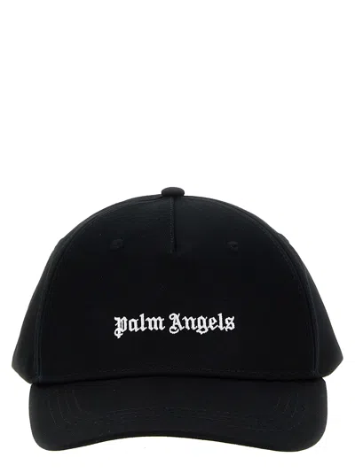 Palm Angels Classic Logo Cap In Black