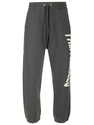 Palm Angels Signature Sweatpants In Grey