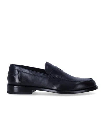 Doucal's Penny Dark Blue Loafer