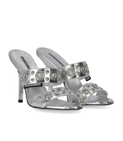 Dsquared2 Sandals In Argento
