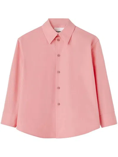 Jil Sander Shirts In Pink