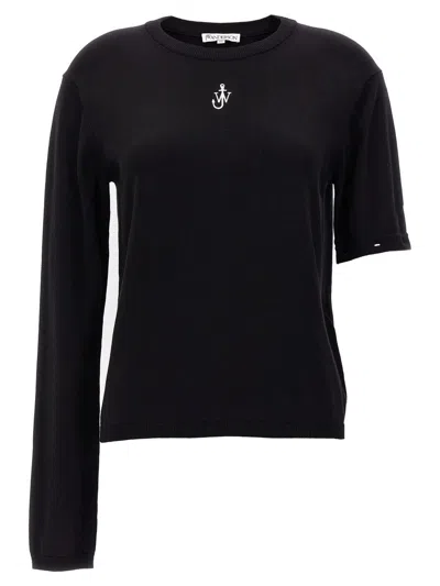 Jw Anderson J.w. Anderson Removable Sleeve Sweater In Black