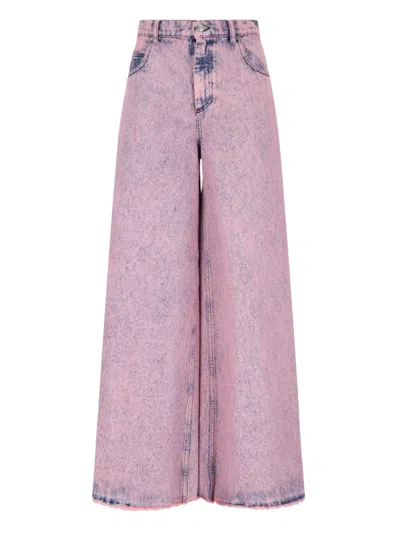 Marni Trousers In Violet