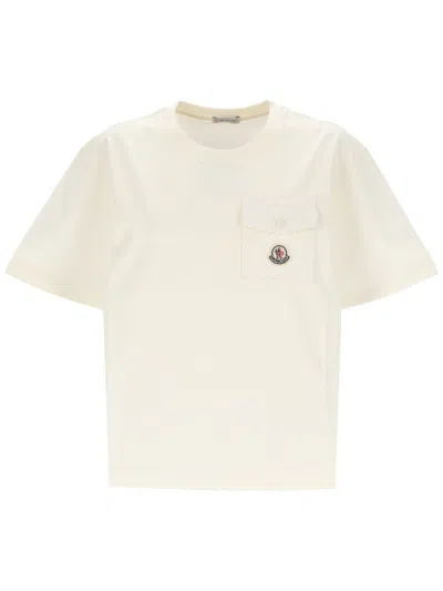 Moncler T-shirt In White