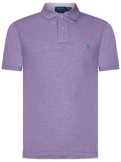 Ralph Lauren T-shirts And Polos In Pastel Purple
