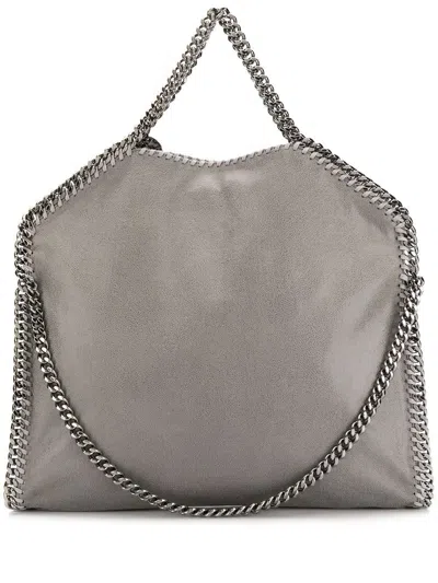 Stella Mccartney And Silver Falabella Tote Bag In Grey