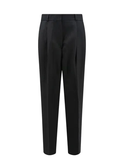 Totême Toteme Slim Suit Trousers In Black