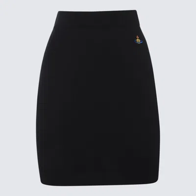 Vivienne Westwood Mini Skirt "bea" In Black