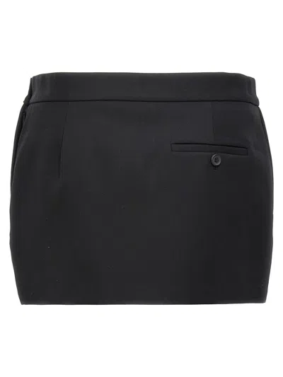Wardrobe.nyc Mini Skirt In Black