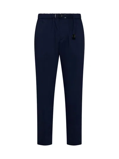 White Sand Casual Trousers In Blue