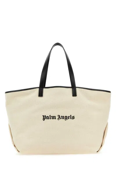 Palm Angels Handbags. In Beige O Tan
